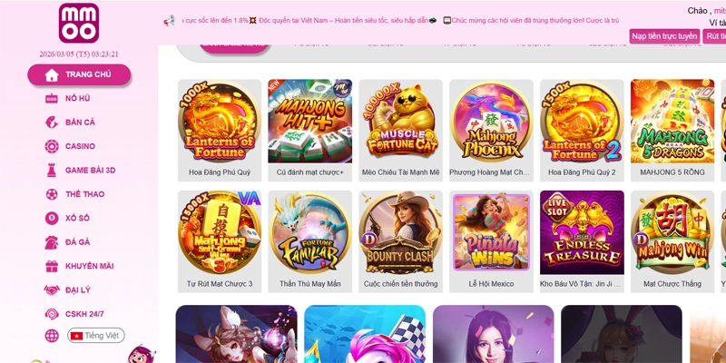 MMOO Comercio ⭐️ Link Vào MMOO.COM Mobile & PC ✔️ MM OO Link +88K 18 7 chuyên mục cá cược đặc sắc không thể bỏ lỡ tại MMOO